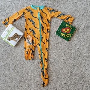 KicKee Pants Footed One-Piece NWOT